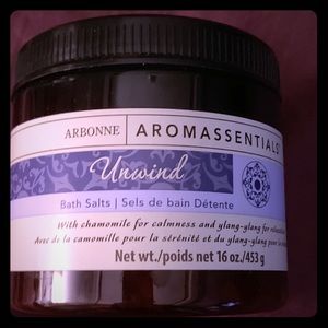 Arbonne- Aromassentials Unwind Sea Salt Scrub